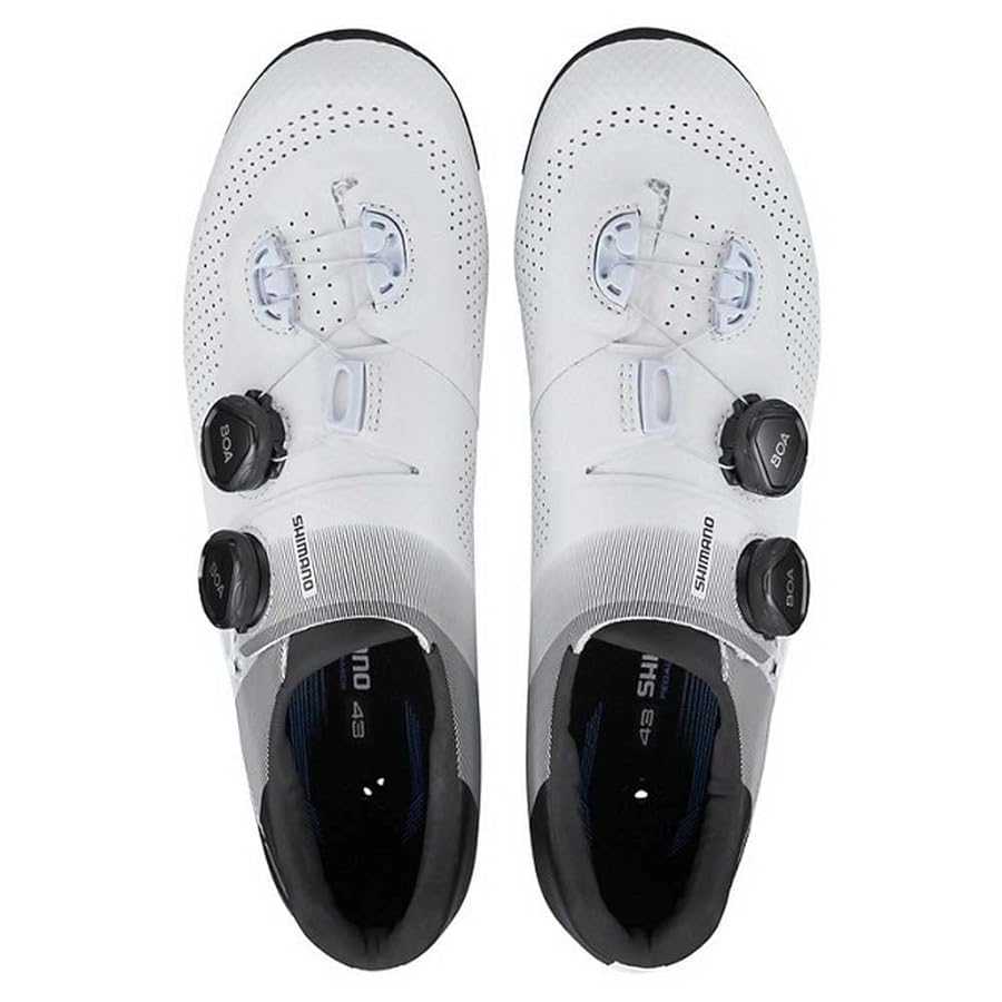 SHIMANO ロードシューズRC702 BOA 41 ホワイト Shimano RC702 Road Shoe - White - 2023 – Cambria Bike